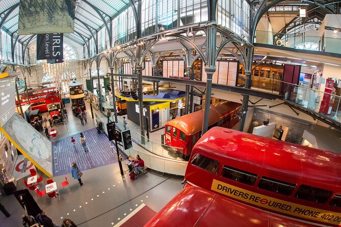 London Transport Museum One Day Ticket - Getting There: Covent Garden Convenience With a Mobile Ticket