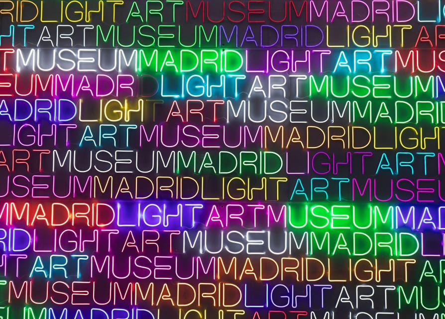 Madrid: Museo de la Luz Entry Ticket - What You’ll See: Projections, Laser Moments, and Light-Based Installations