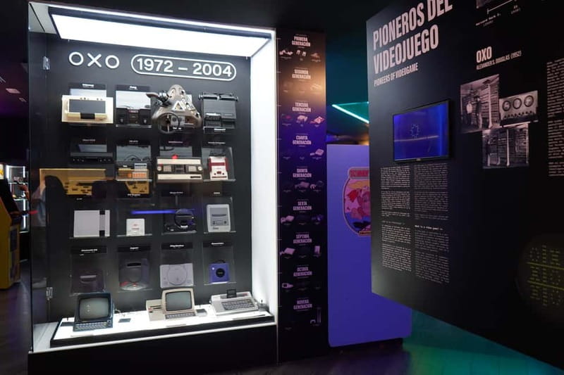 Malaga: OXO Video Game Museum Ticket Entry - Past, Present, Future: three floors that keep the story moving