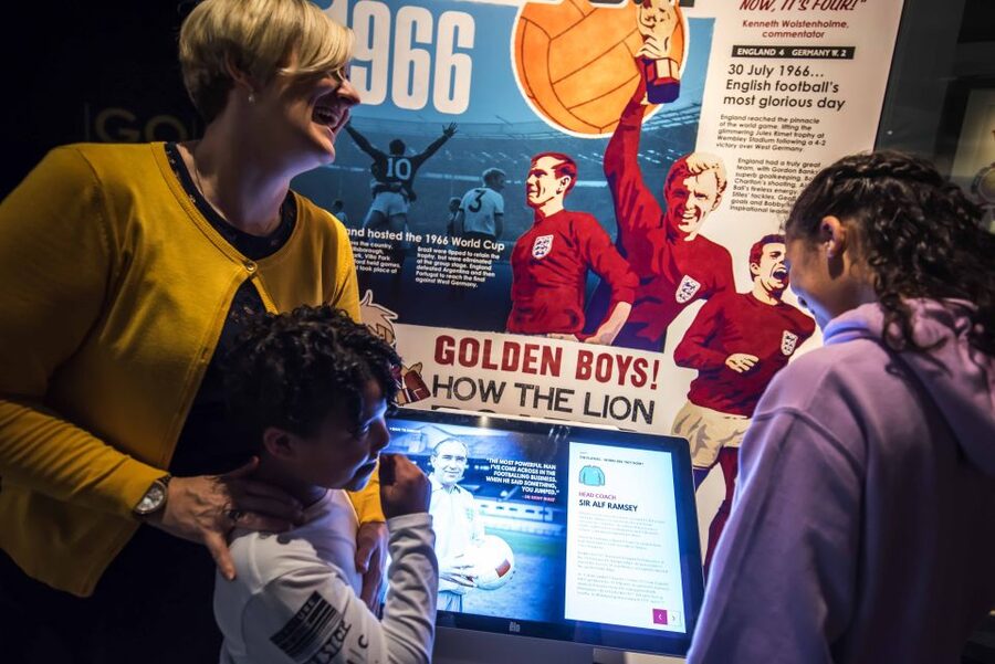 Manchester: National Football Museum Admission Ticket - Ground Floor: Trophies and Pop-Up Art on Your Own Time