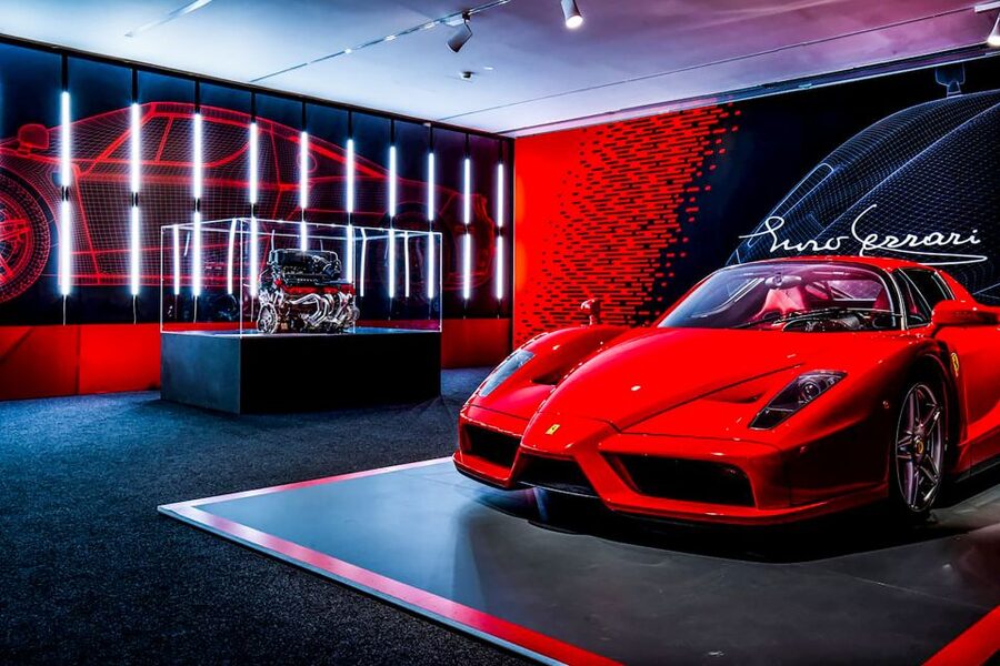 Maranello and Modena: Ferrari Museums Combo Tickets - Modena Museum in a Yellow-Hood Building: Enzo’s Story and Engine Sectors