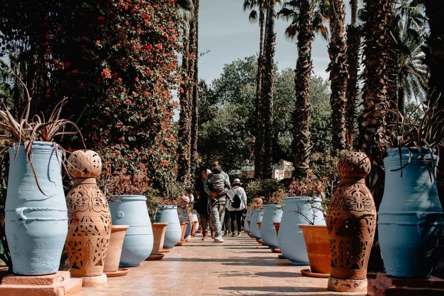 Marrakech: Majorelle Garden, YSL, and Berber Museum Entry - Yves Saint Laurent Museum: Fashion With Marrakech in the Background