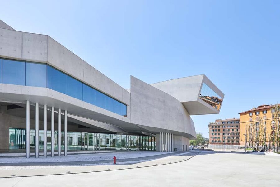 MAXXI - Museum of Contemporary Art of 21st century - Zaha Hadid’s Building: The Museum’s Real “Exhibit”