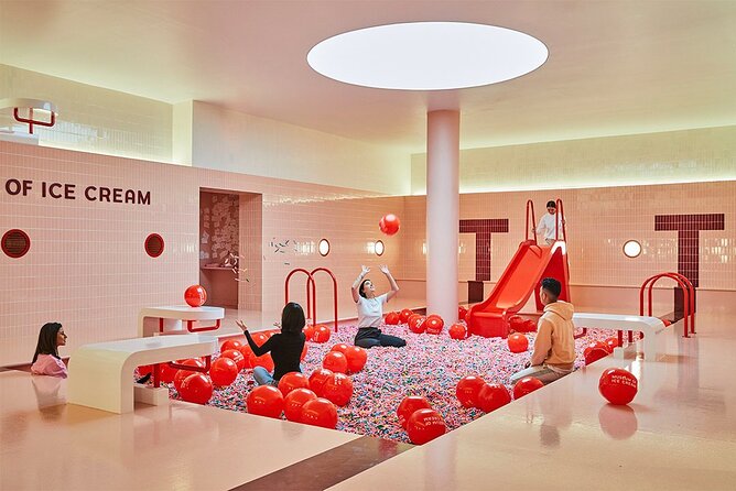 Museum of Ice Cream New York City Admission Ticket - The Sprinkle Pool, Slide, and Adult Pool Moments