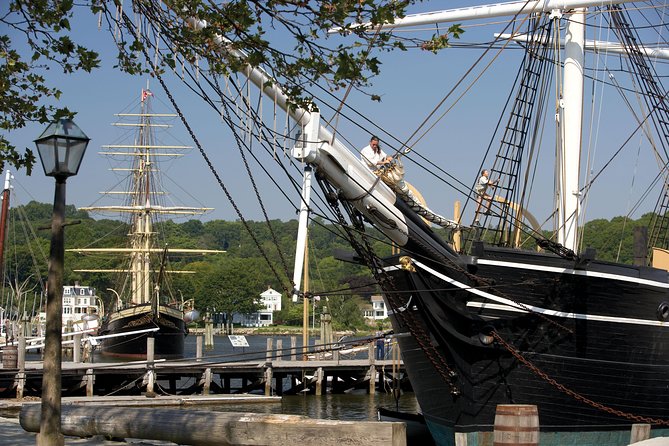 Mystic Seaport Museum Adventure - Entering Mystic Seaport’s 19-acre seafaring village