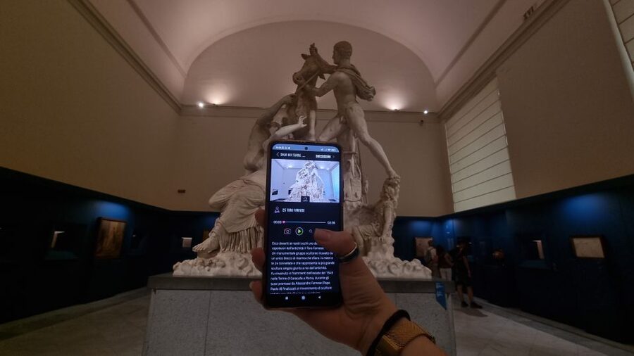 Naples: National Archaeological Museum audio guide - Getting ready: phone battery, offline listening, and activation