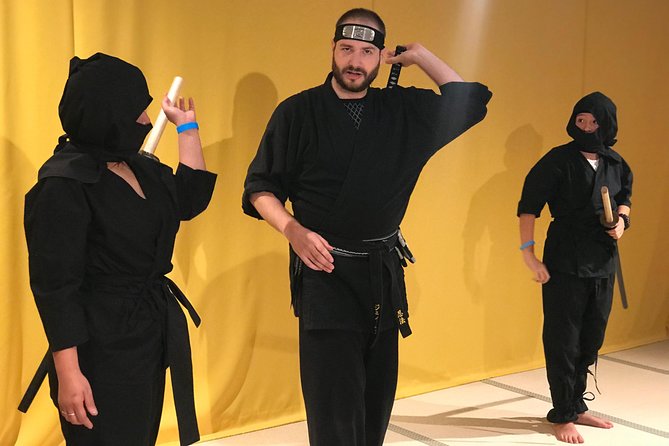 Ninja Experience (Family Friendly) at Samurai Ninja Museum KYOTO - Weapon Training: Shuriken and a Ninja Blowgun