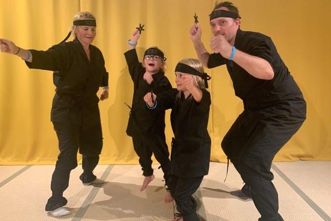 Ninja Experience (Family Friendly) at Samurai Ninja Museum TOKYO - Weapon Training Without the Stress: Ninja Stars, Blow Pipe, and Dart-Style Games