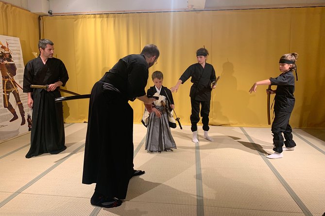Ninja Experience (Family Friendly) at Samurai Ninja Museum TOKYO - Getting Transformed: Costume Fitting and Ninja Photo Shoot Backdrop