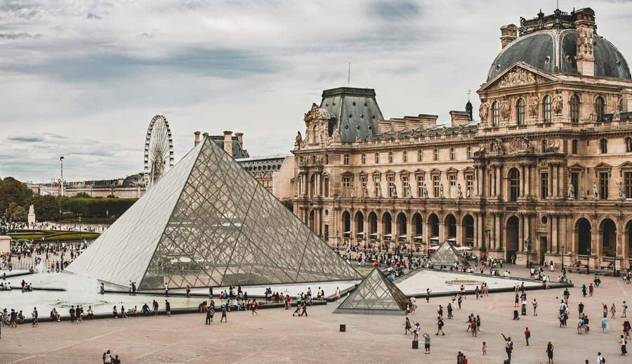 Paris: Louvre Museum Ticket with Optional Hosted - Where Your Visit Starts: Glass Pyramid, Palace Facades, and Courtyards