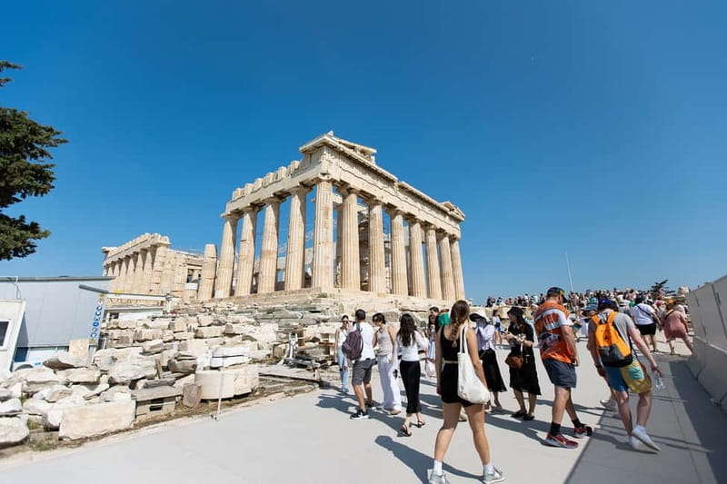 Parthenon & Acropolis Museum with Audio or Live Tour Option - Photo Stops and the Build-Up to the Big Views