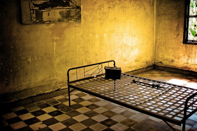 Phnom Penh City Tour, Silver Pagoda, Genocide Museum, Killing Fields - Tuol Sleng (S-21) Genocide Museum: a school that became a security prison