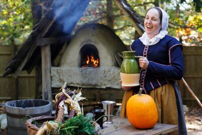 Plimoth Patuxet Museums - Stop 1: Historic Patuxet Homesite and the 17th-century English Village