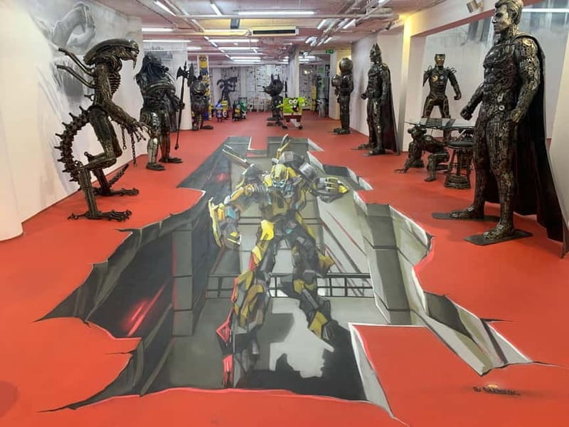 Prague: Steel Art Museum Entry Ticket - What you can actually do: touch, sit, steer, and pose