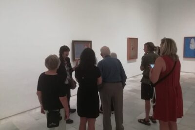 Reina Sofia Museum Guided Tour in Madrid - Meeting at the Goytisolo spot and the statue outside the main entrance