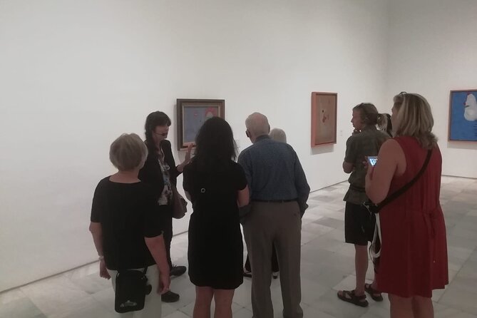 Reina Sofia Museum Guided Tour in Madrid - Meeting at the Goytisolo spot and the statue outside the main entrance