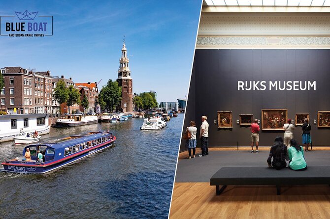 Rijksmuseum Amsterdam and Canal Cruise with Snackbox - The canal cruise: open ticket freedom on a 75-minute loop