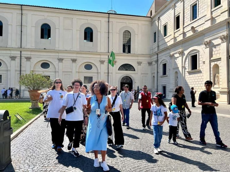 Rome: Sistine Chapel, Vatican Museums and Basilica Entry - Via Vespasiano Start: Check-In, ID, and the Headset Advantage
