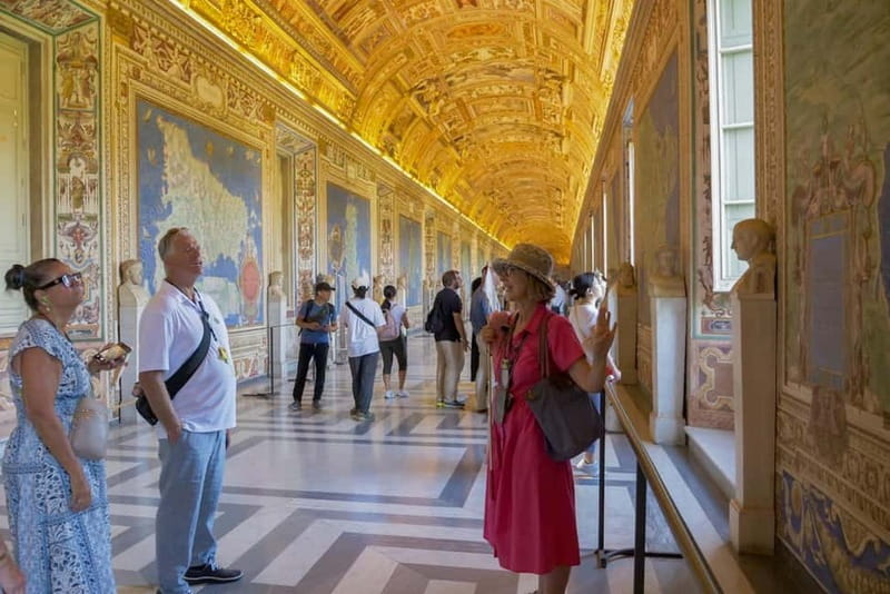 Rome: Vatican Museums and Sistine Chapel Small Group Tour - Vatican Museums highlights: from pinecone yards to sculpture power