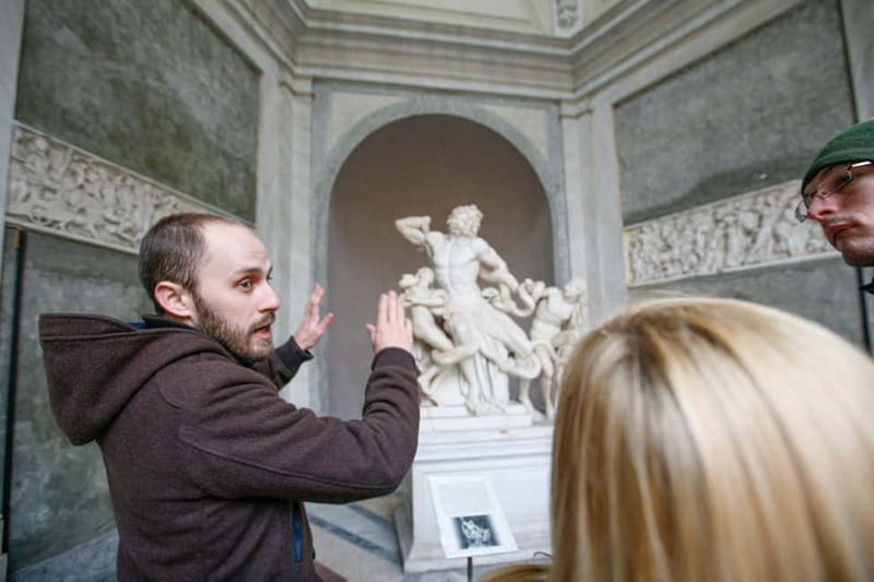 Rome: Vatican Museums and Sistine Chapel Small Group Tour - Vatican Museums: 1,400 rooms, 65,000 paintings worth of pressure removed