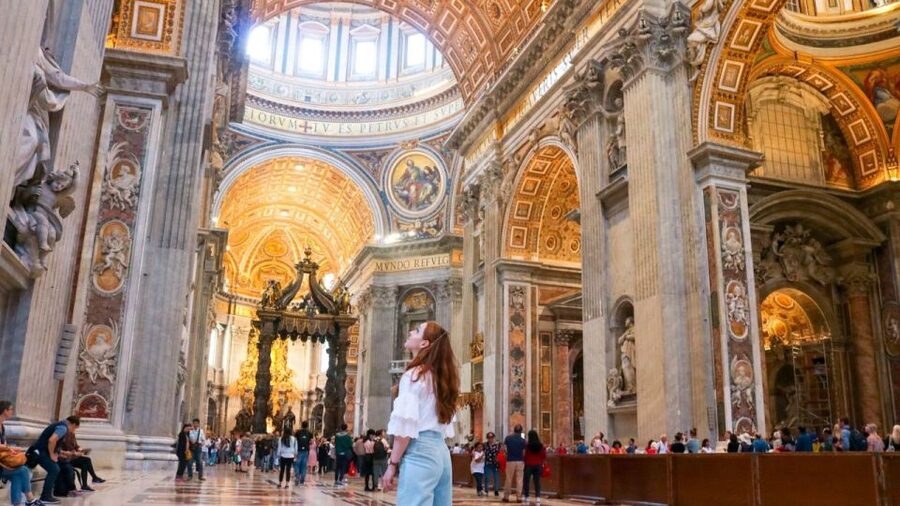 Rome: Vatican Museums and St. Peter’s Tour with Dome Climb - Papal sarcophagi beneath St. Peter’s: the “Vatacombs” stop