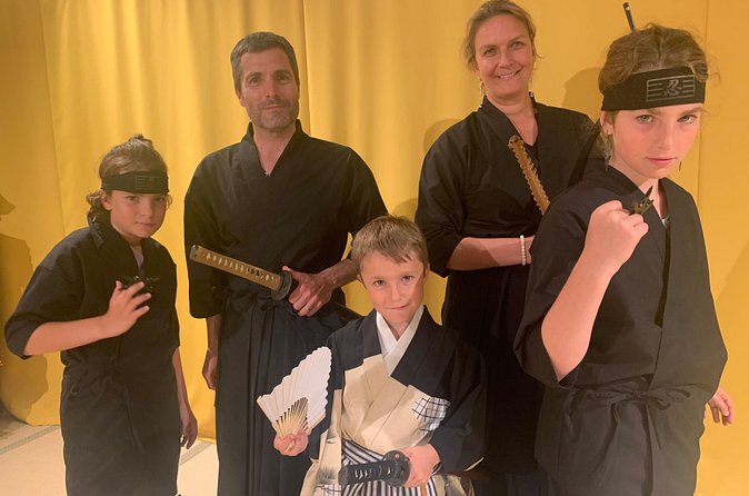 Samurai Sword Experience (Family Friendly)at SAMURAI MUSEUM TOKYO - Who should book this experience