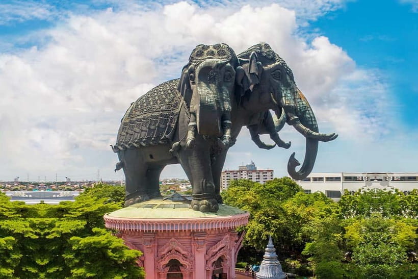 Samut Prakan: The Erawan Museum Admission Ticket (NON THAI) - A Three-Headed Bronze Elephant Built for Sacred Preservation