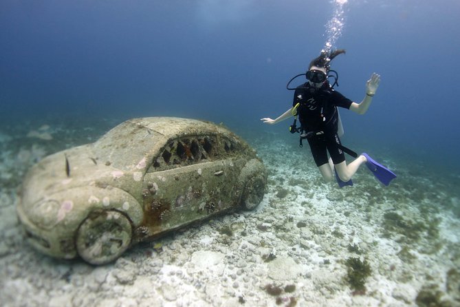 Scuba diving at MUSA the underwater museum for certified divers - Quick hits for your MUSA and Manchones day