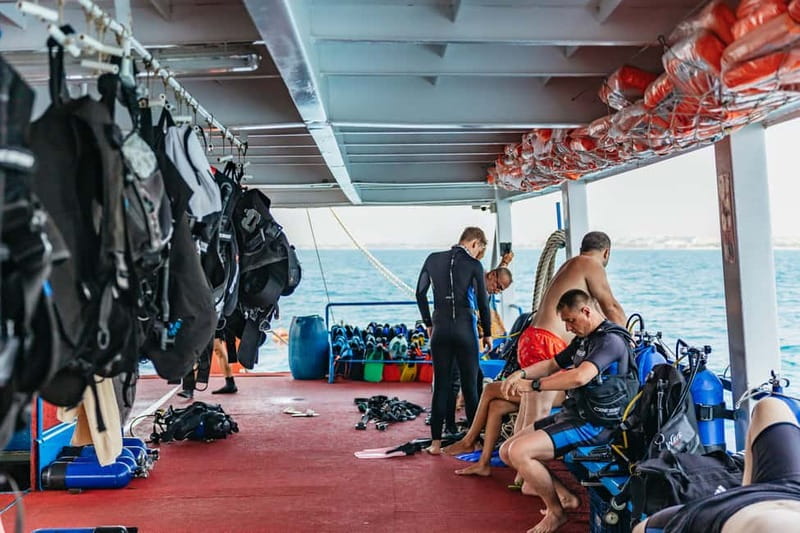 Side: Scuba Diving, Underwater Museum, 2 Dives incl. Lunch - Second underwater session: more time to explore, then swim/snorkel