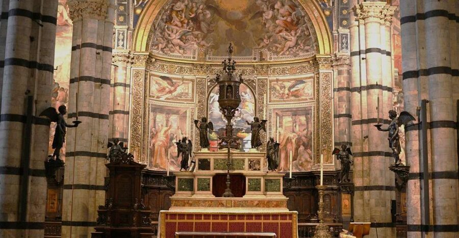 Siena Walking Tour with Cathedral and Crypt & Museum Option - Where the Tour Starts: San Domenico to Siena Center