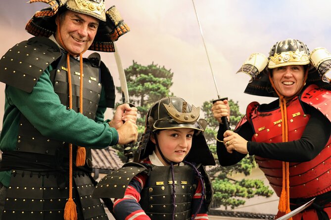 Skip the lines Basic Ticket at SAMURAI NINJA MUSEUM KYOTO - Samurai Armor Trial: Katana Time and Armor-Photo Momentum