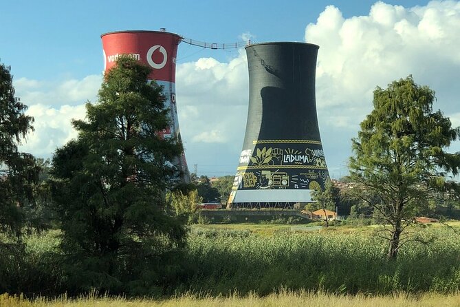Soweto /Johannesburg and Apartheid Museum Guided Full Day Tour - Orlando Towers: views over Soweto, plus a pricey optional jump
