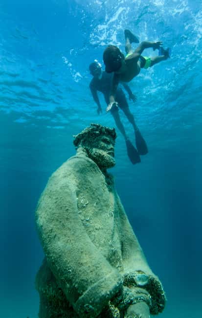 Split: Blue Lagoon Underwater Museum Tour w/Lunch & Drinks - Croatia’s only Underwater Museum: 52 statues you can see from above