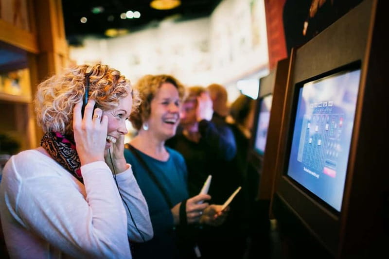 Stockholm: ABBA The Museum Entrance Ticket - The audio thread: memories from Agnetha, Benny, Björn, and Frida