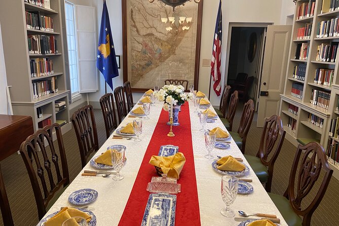 The Historic Table- 18th and 19th century dining and museum visit - Practical value: what $160 buys in a seated history experience