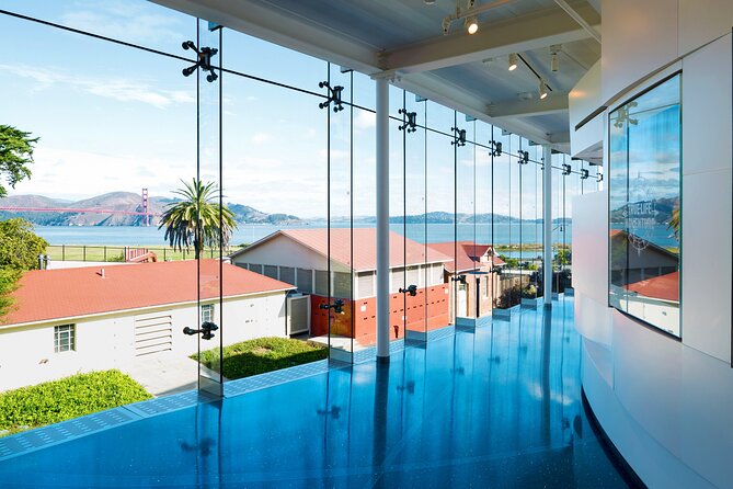 The Walt Disney Family Museum Admission Ticket in San Francisco - Golden Gate Bridge views and the glass-wall photo moment