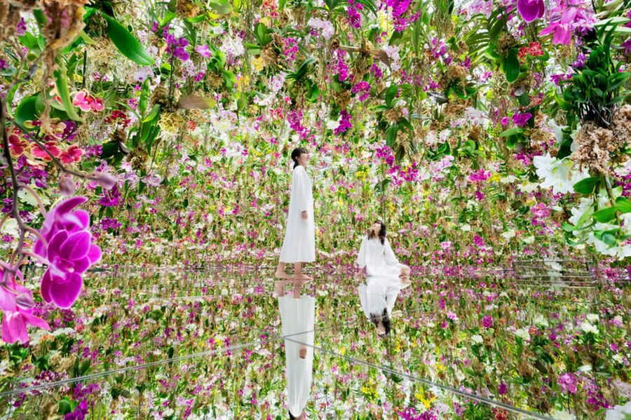 Tokyo: teamLab Planets TOKYO Digital Art Museum Entry Ticket - Barefoot Zones and Knee-High Water: Dress Like It’s a Rainy Adventure