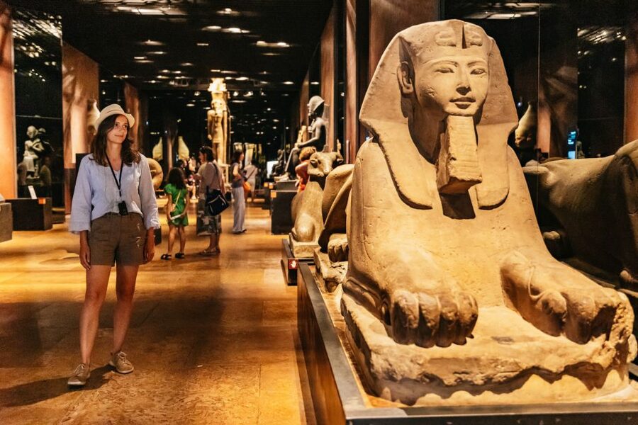 Turin: Egyptian Museum Skip-the-Line Group Tour - Guide style: Italian whispers, clear explanations, and pace control