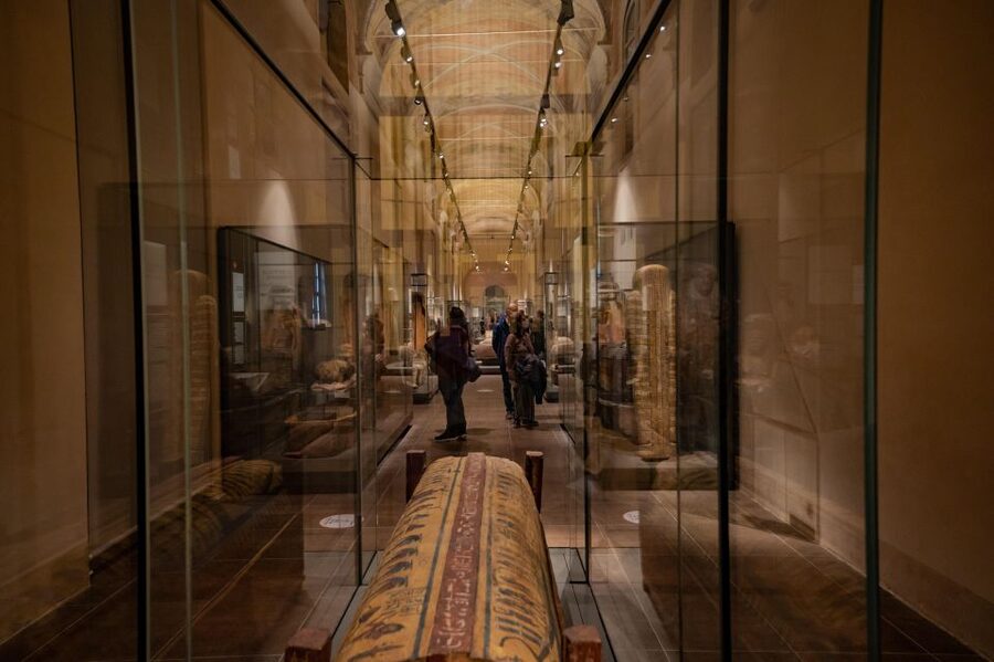 Turin: Egyptian Museum Small Group Skip-the-Line Guided Tour - Sarcophagi, statues, and the food-trace details
