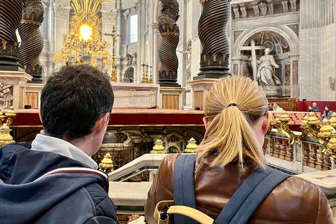Vatican Museums, Sistine Chapel & Saint Peter's Semi-Private Tour - St. Peter’s Basilica and St. Peter’s Square: Bernini, Baldachin, Dome, Pietà