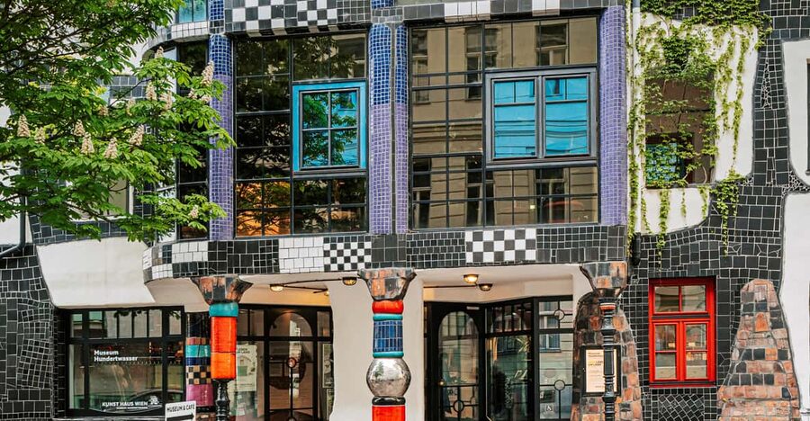 Vienna: Tickets for Kunst Haus Wien: Museum Hundertwasser - Permanent exhibitions on the first two floors: the Hundertwasser story in order