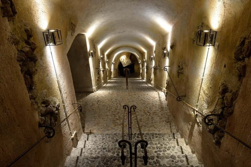 Vothonas: Wine Museum Ticket with Tastings and Audio Guide - The cave museum: self-paced audio guide with 22 language options