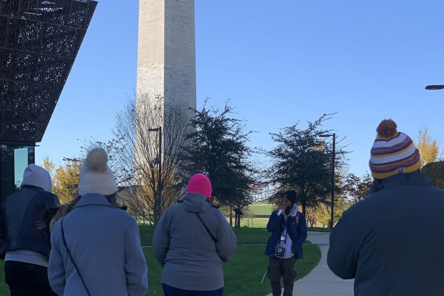 Washington DC: Walking Tour and African American Museum - National Museum of African American History and Culture: reserved entry, self-paced exploring